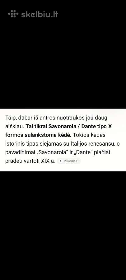 Parduodu dvi senoviskas įspudingas kedes. - nuotraukos Nr. 21