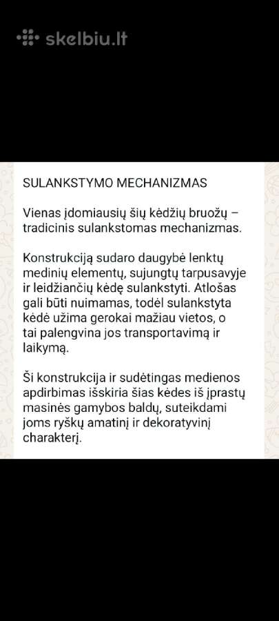 Parduodu dvi senoviskas įspudingas kedes. - nuotraukos Nr. 25