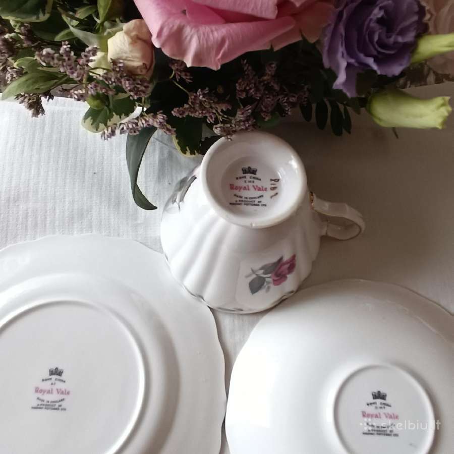Royal Vale Vintage,angliškas kaulinis porcelianas - nuotraukos Nr. 9