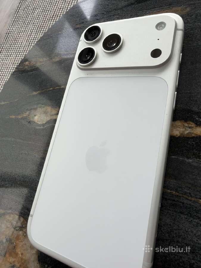 Parduodamas iPhone 17 Pro Max, 512 GB, Sidabrinis - nuotraukos Nr. 3