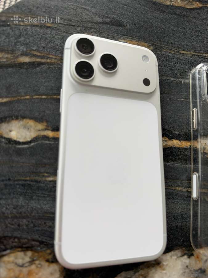 Parduodamas iPhone 17 Pro Max, 512 GB, Sidabrinis - nuotraukos Nr. 5