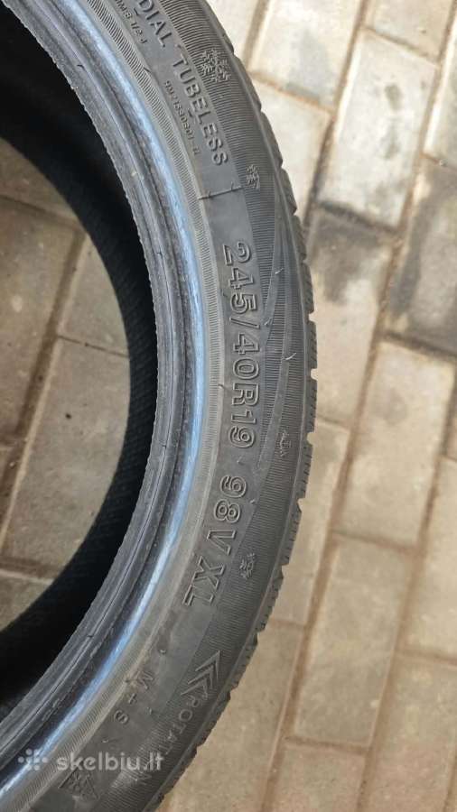245/40 r19 žieminės - nuotraukos Nr. 4