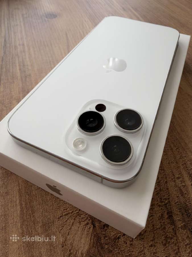 iPhone 16 Pro Max, White, 256gb - nuotraukos Nr. 5