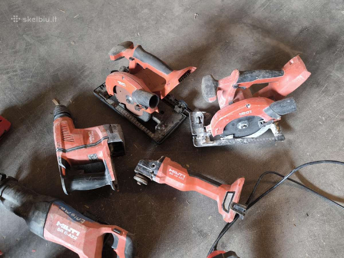 Milwaukee Hilti Festool irankiai - nuotraukos Nr. 2
