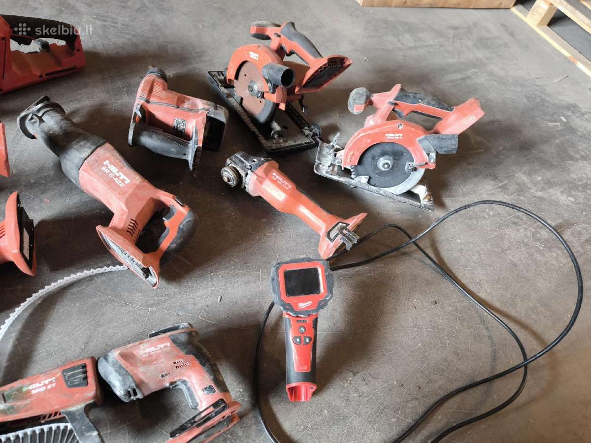 Milwaukee Hilti Festool irankiai - nuotraukos Nr. 7