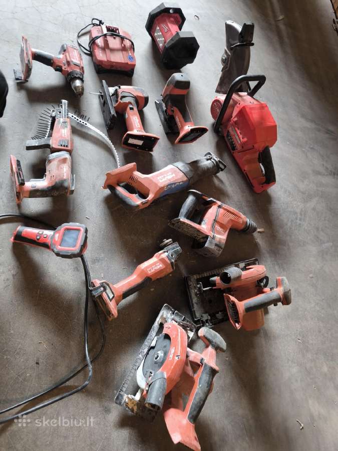 Milwaukee Hilti Festool irankiai - nuotraukos Nr. 8