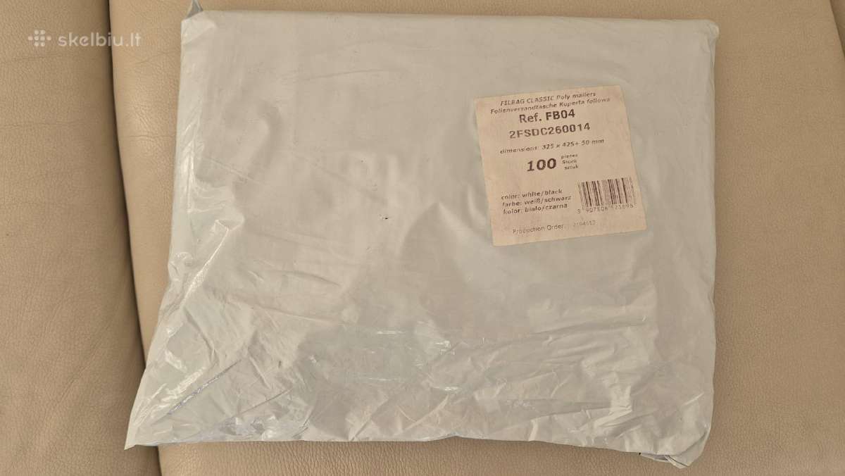 Kurjeriniai vokai Fb04 – 325425 mm (100vnt.) - nuotraukos Nr. 2