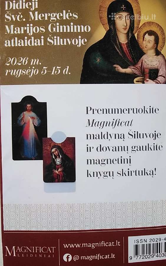 Magnificat Kasdieniai Skaitymai 2026 m. rugsėjis - nuotraukos Nr. 4