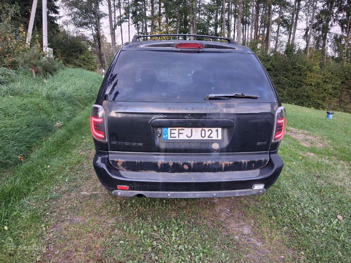 Dodge grand caravan sxt 2007m 3.8l - nuotraukos Nr. 2