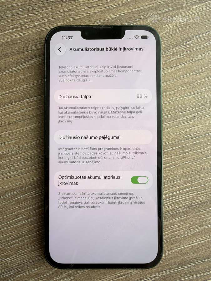 iPhone 13 128gb - nuotraukos Nr. 3