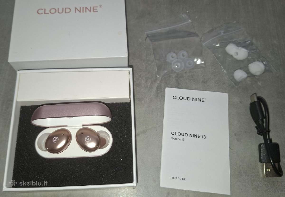 Cloud 9 ausinės, nenaudotos. - nuotraukos Nr. 3