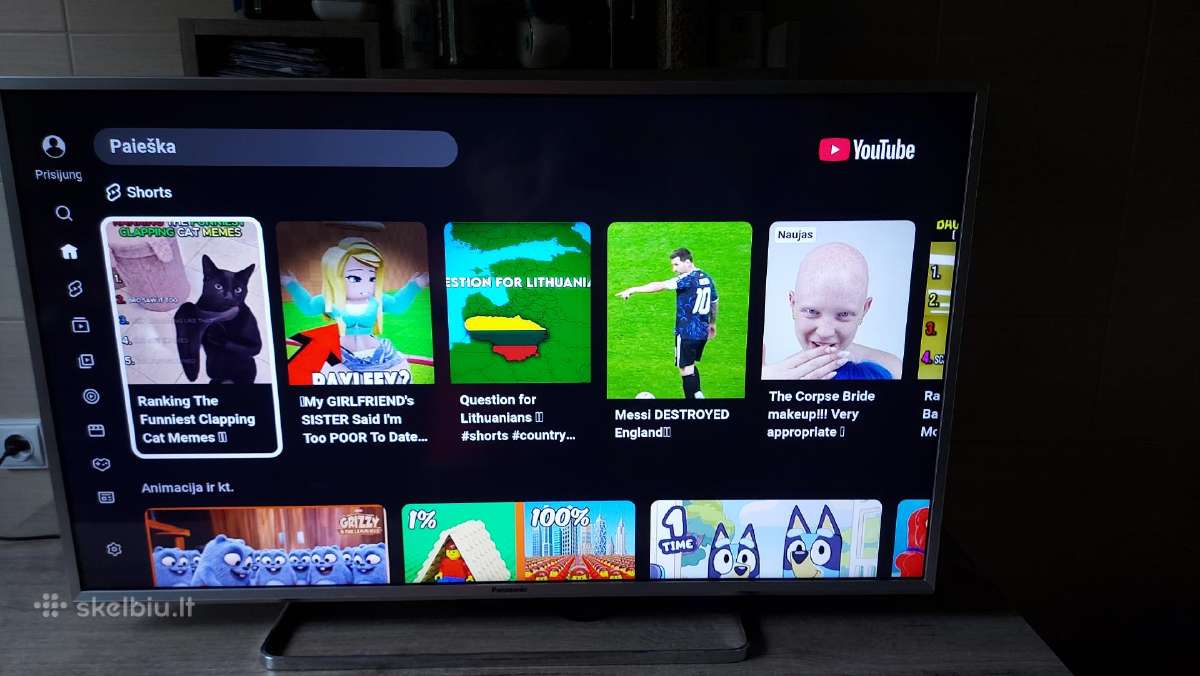 Smart LED televizorius Panasonic 43" - nuotraukos Nr. 4