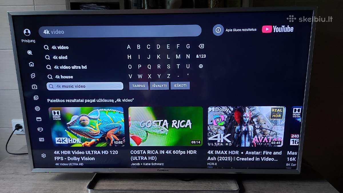 Smart LED televizorius Panasonic 43" - nuotraukos Nr. 7