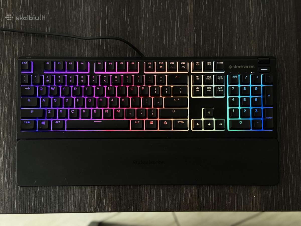 Steelseries Apex 3 klaviatūra - nuotraukos Nr. 2