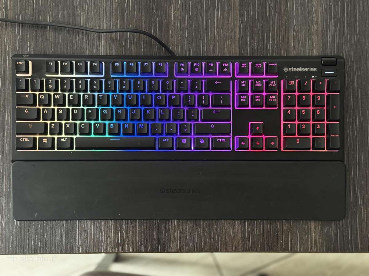 Steelseries Apex 3 klaviatūra - nuotraukos Nr. 3