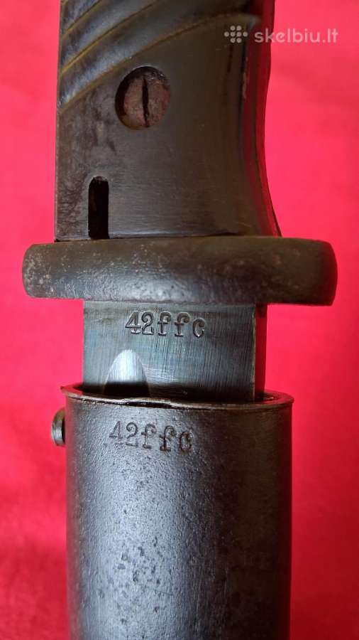Wehrmacht'o durtuvas. Sg84/98 porinis nr. - nuotraukos Nr. 5