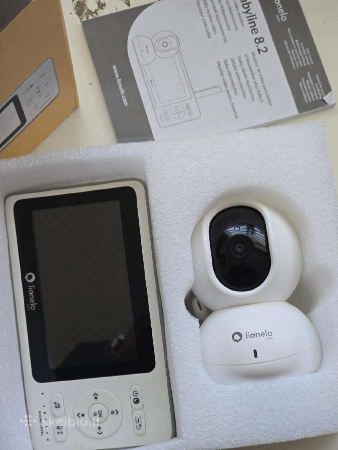 Mobili auklė Lionelo Babyline 8.2, balta sp* - nuotraukos Nr. 2