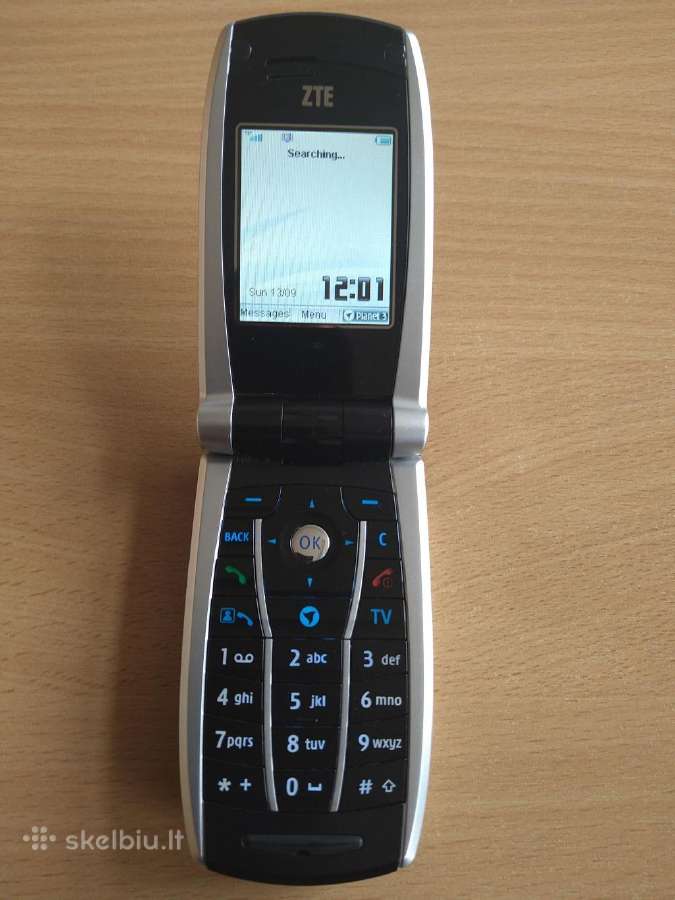 Zte F866 kolekcinis, retro telefonas - nuotraukos Nr. 6