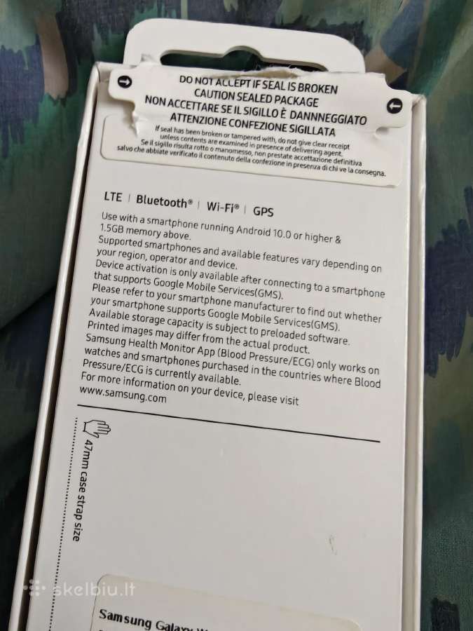 Samsung galaxy watch6 classic 47mm - nuotraukos Nr. 5