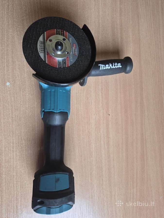 Makita akumuliatorinis šlifuoklis Dga504 - nuotraukos Nr. 2