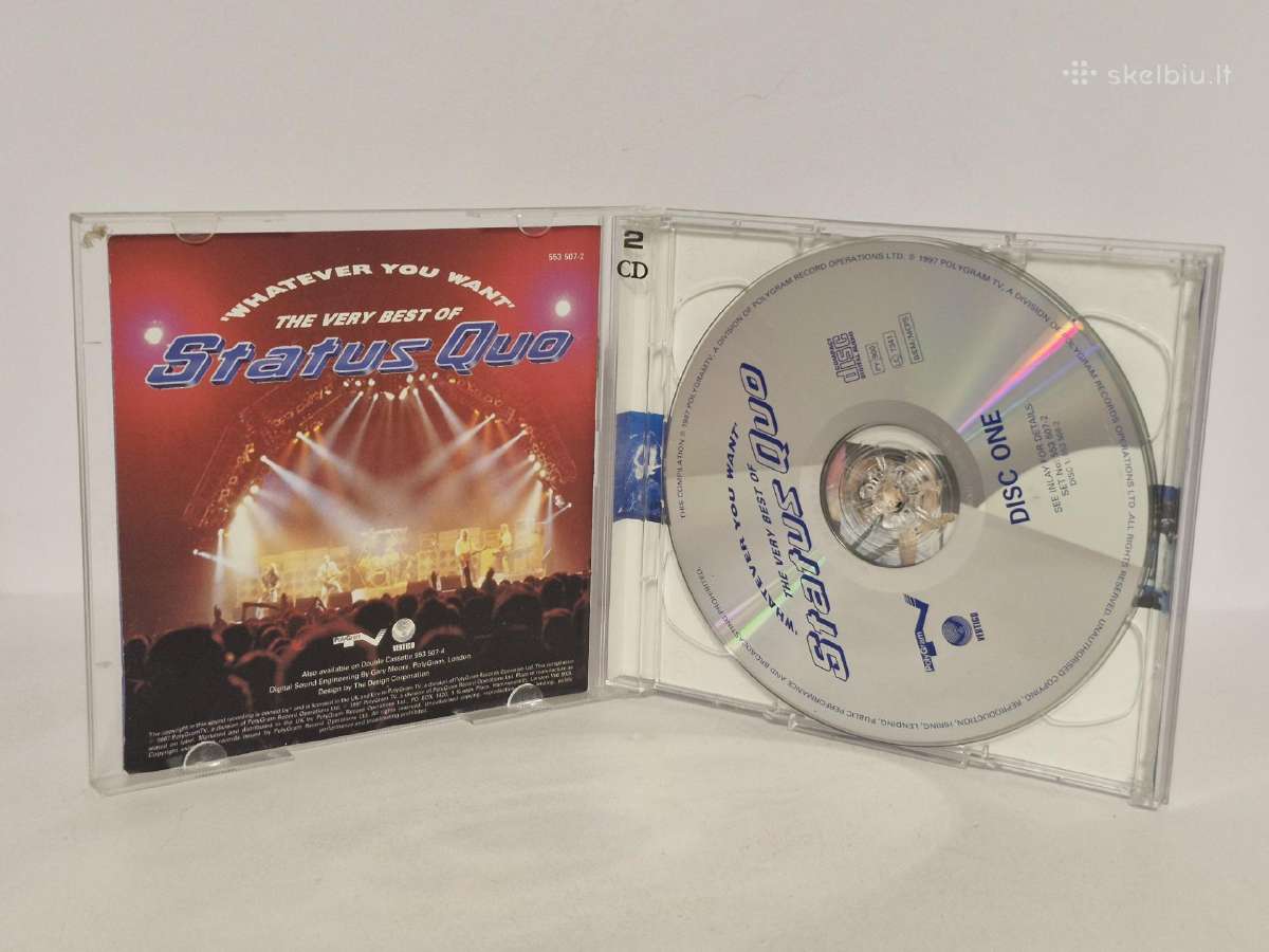 Dvigubas audio CD Status Quo – Whatever You Want - nuotraukos Nr. 2