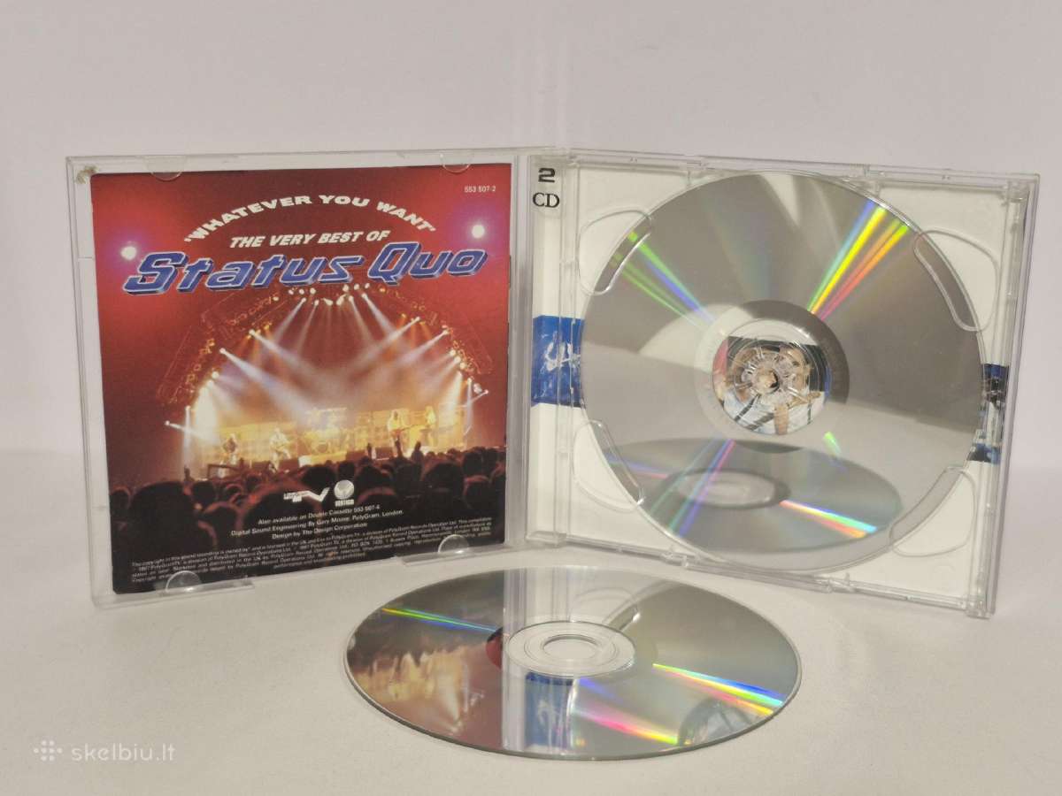 Dvigubas audio CD Status Quo – Whatever You Want - nuotraukos Nr. 3