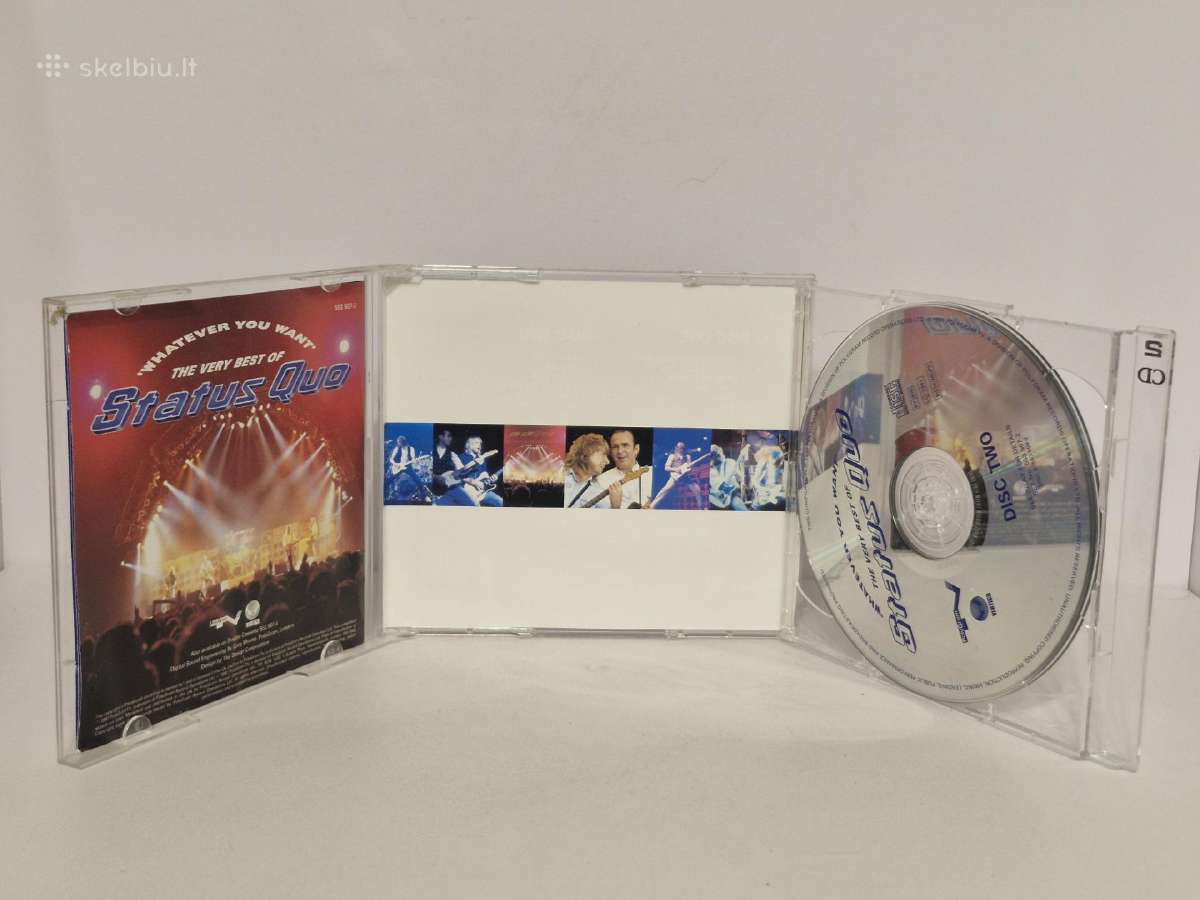 Dvigubas audio CD Status Quo – Whatever You Want - nuotraukos Nr. 6