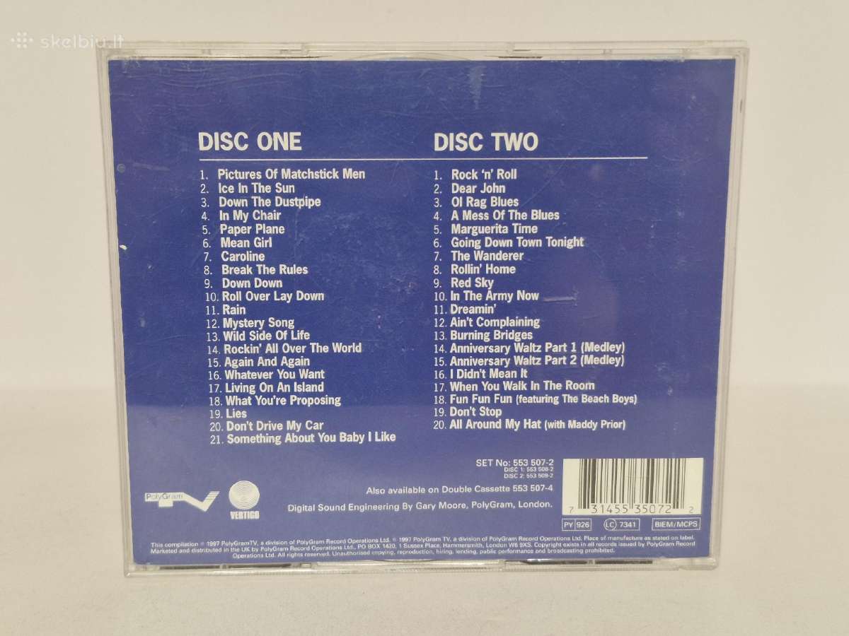 Dvigubas audio CD Status Quo – Whatever You Want - nuotraukos Nr. 10