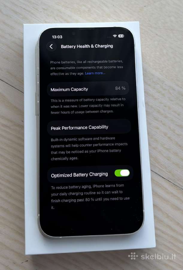 Apple iPhone 13, 128 GB, baltas - nuotraukos Nr. 4