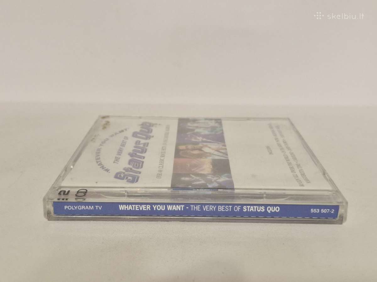 Dvigubas audio CD Status Quo – Whatever You Want - nuotraukos Nr. 11