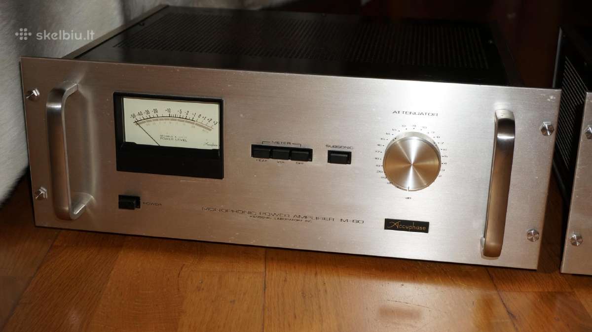 Accuphase M-60 - nuotraukos Nr. 8