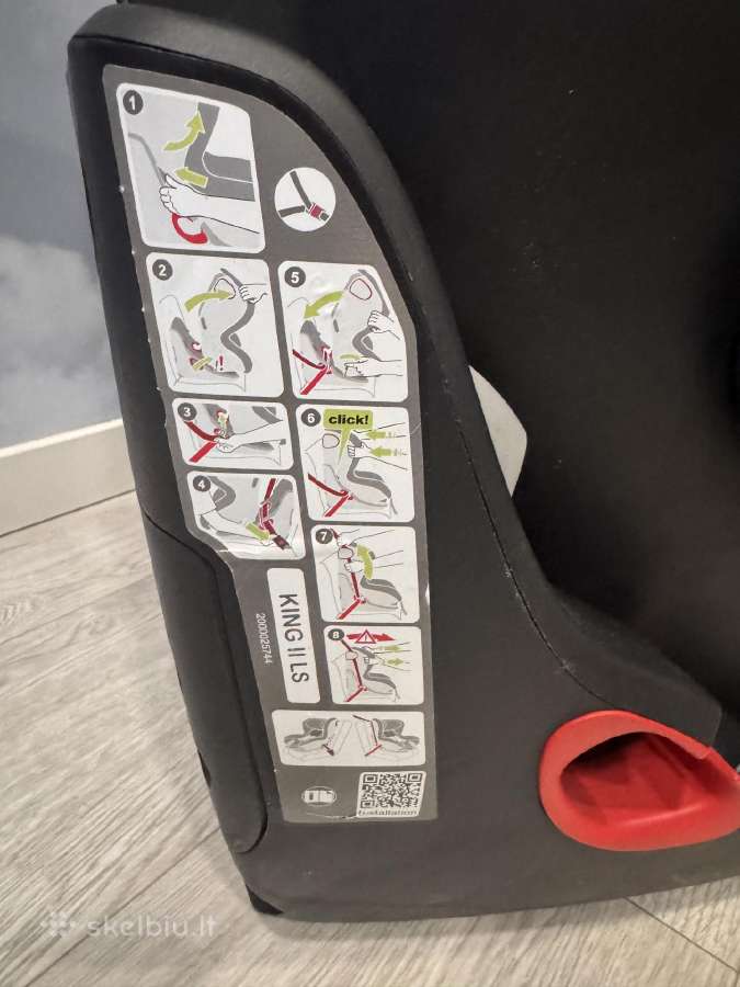 Parduodama Britax Römer King II Ls automobilinė kė - nuotraukos Nr. 5