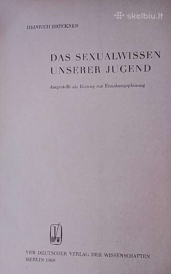 Das Sexualwissen unserer Jugend - nuotraukos Nr. 2
