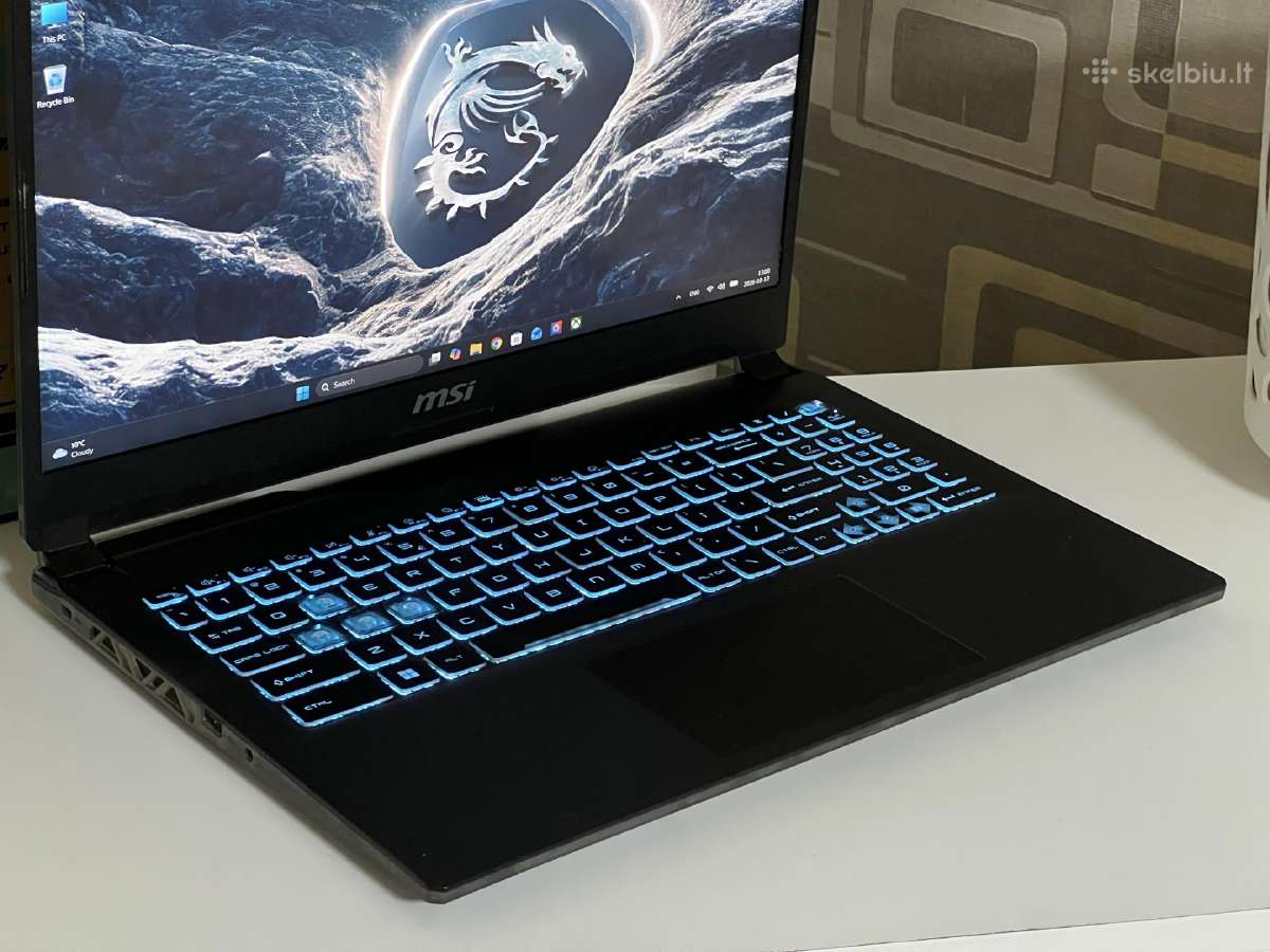 Parduodamas Msi Cyborg su Rtx 4050, I7-12k, 144hz. - nuotraukos Nr. 3