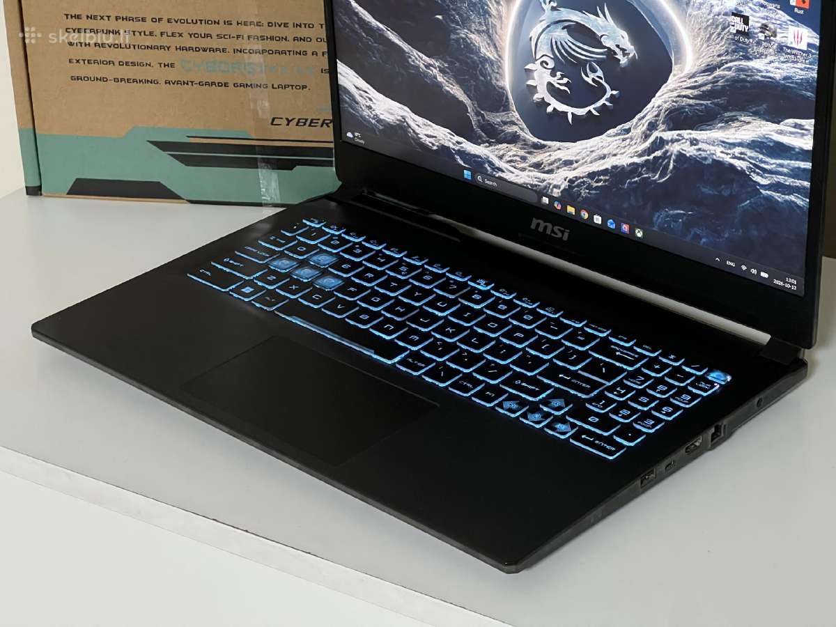 Parduodamas Msi Cyborg su Rtx 4050, I7-12k, 144hz. - nuotraukos Nr. 4