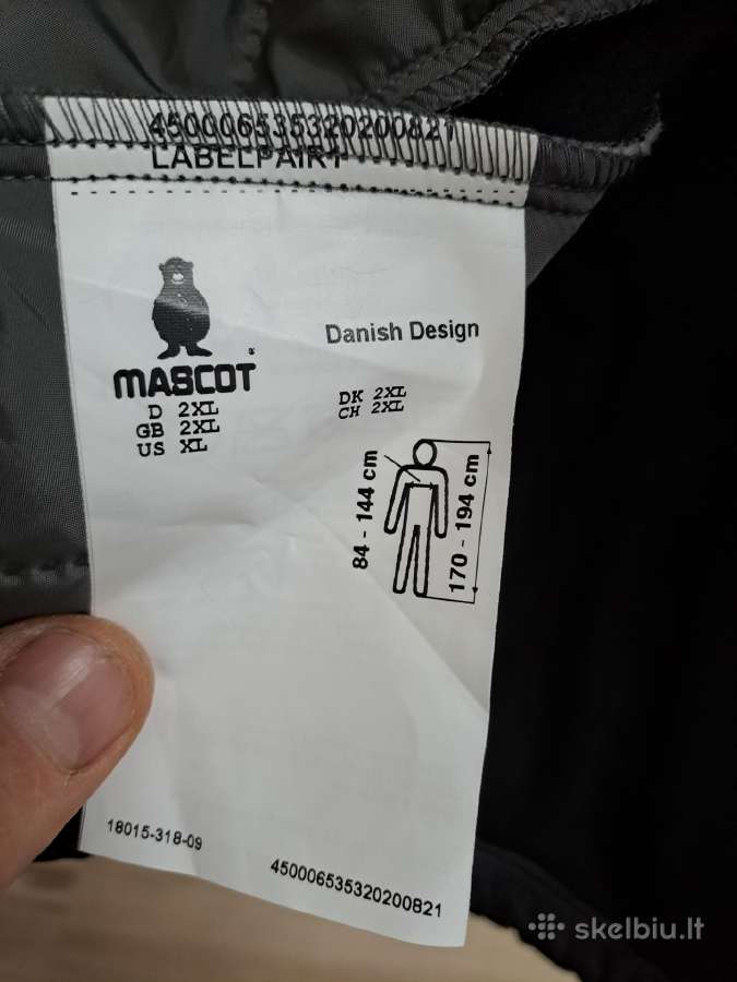 Mascot termo premium 2 XL. darbo striuke - nuotraukos Nr. 8