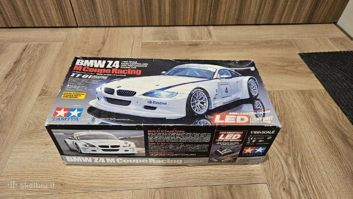 RC modelis Tamiya Tt01 Bmw Z4 Gt3 - nuotraukos Nr. 6