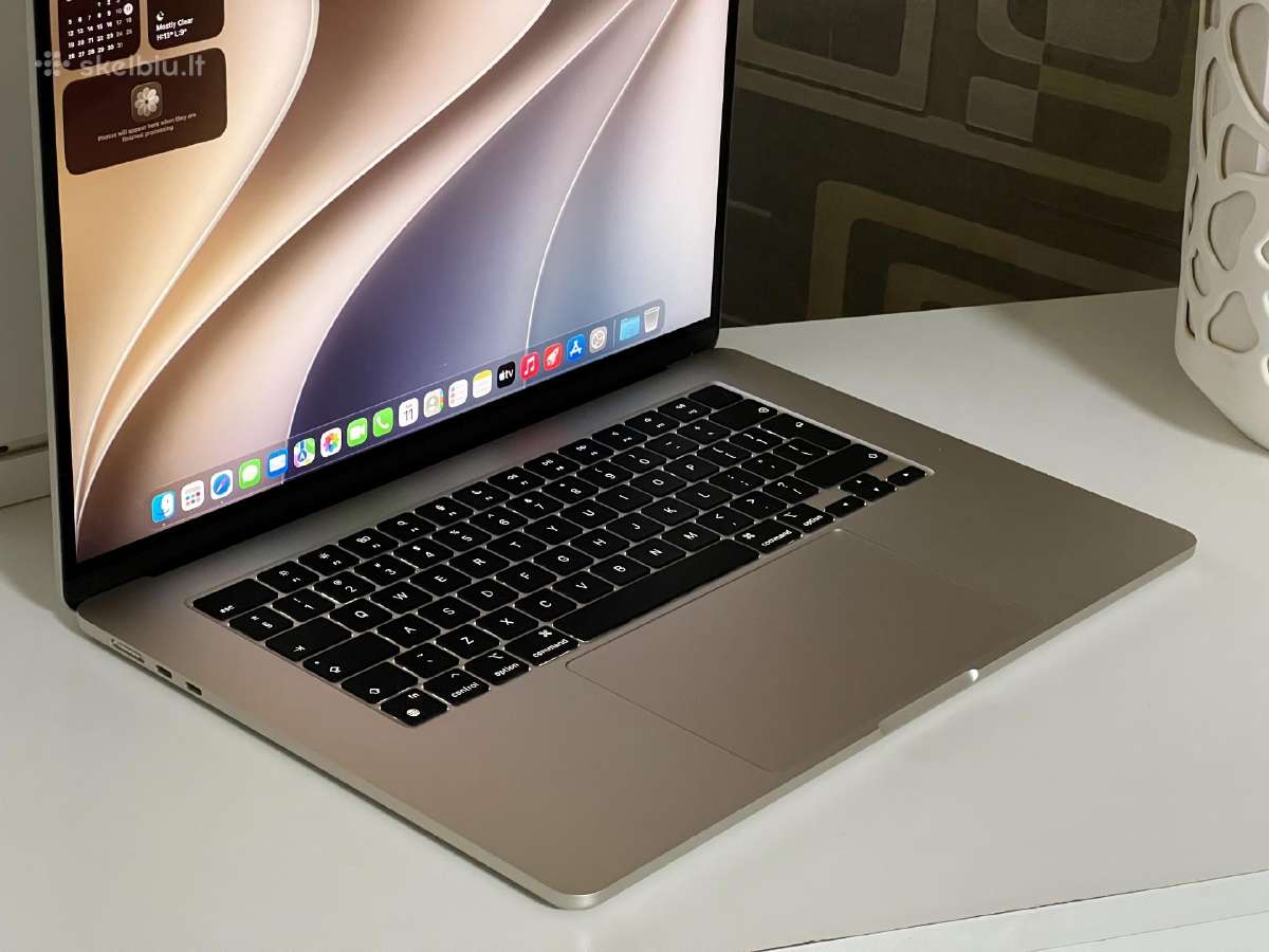 Parduodamas MacBook Air 15 su M2, Liquid Retina. - nuotraukos Nr. 3