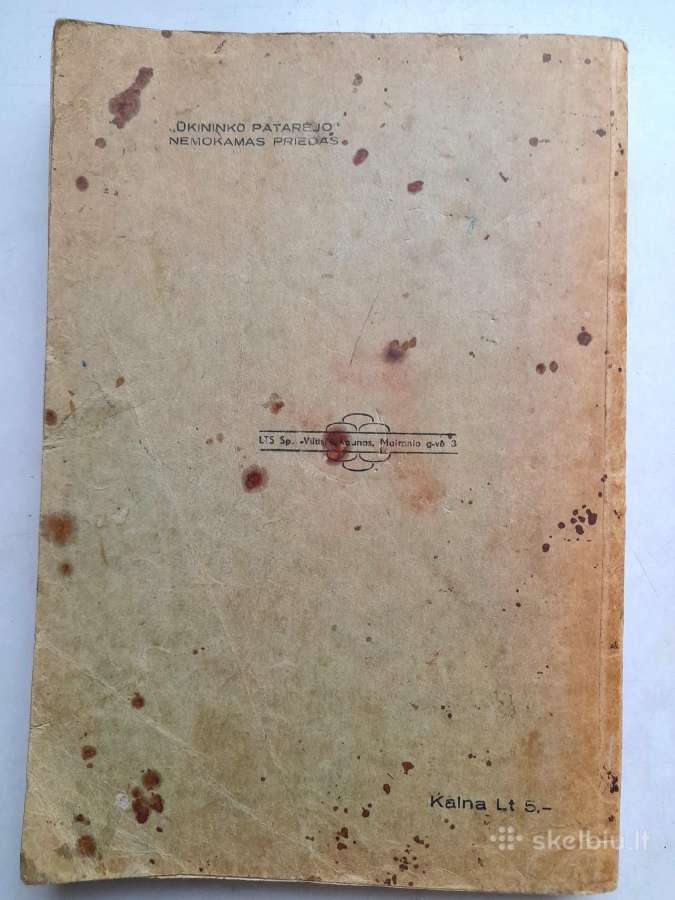 Šeimininkėms " Namų ūkio vadovėlis" 1937m. - nuotraukos Nr. 11
