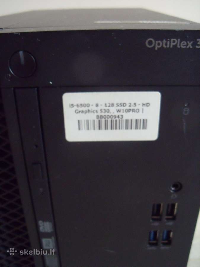 Stacionaru kompiuteri Dell Optiplex 3040 - nuotraukos Nr. 3