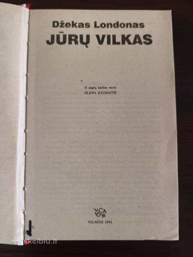 Džekas Londonas "Jūrų vilkas" - nuotraukos Nr. 4
