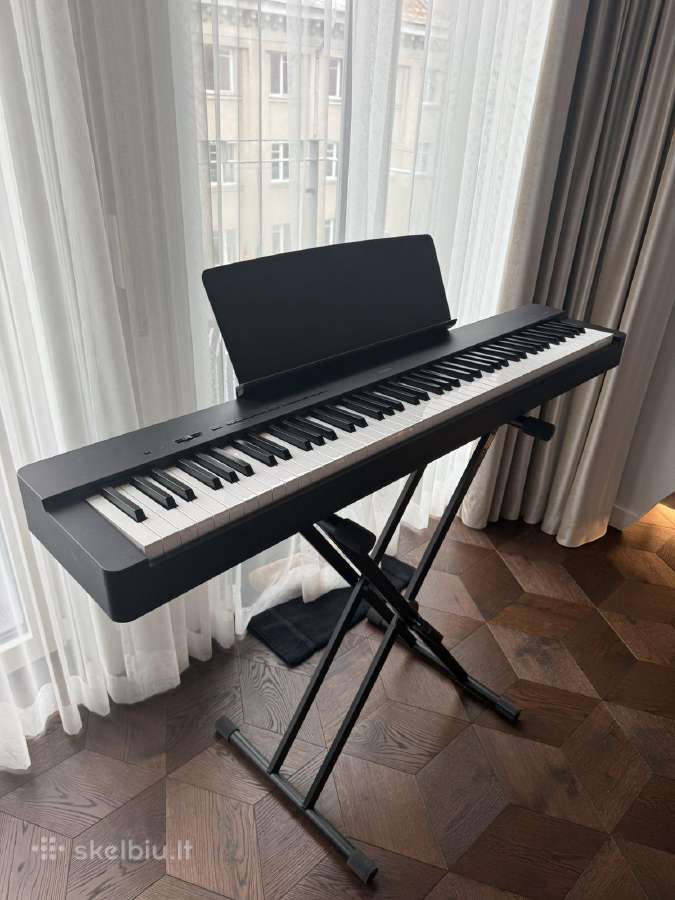 Skaitmeninis pianinas Yamaha P-225, juodas - nuotraukos Nr. 3