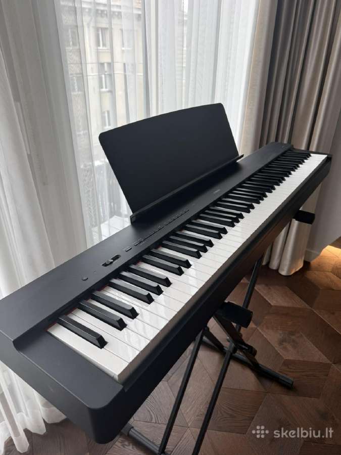 Skaitmeninis pianinas Yamaha P-225, juodas - nuotraukos Nr. 5