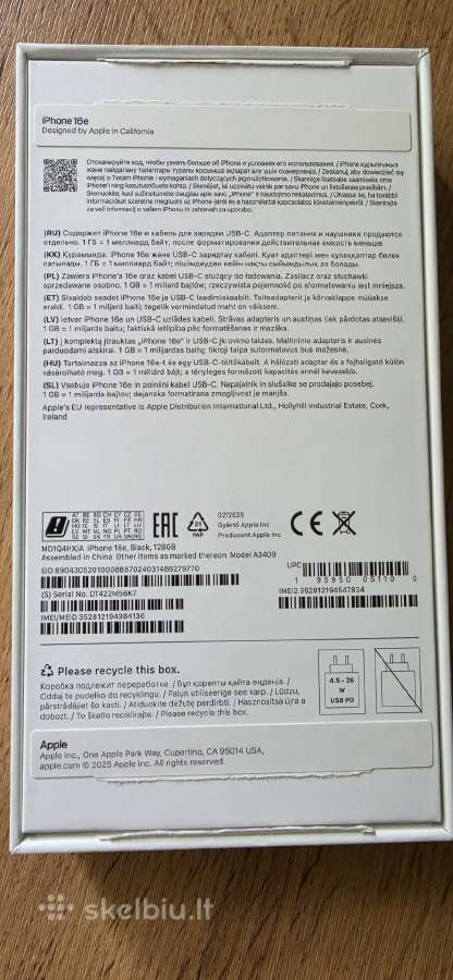 iPhone 16 E - nuotraukos Nr. 11