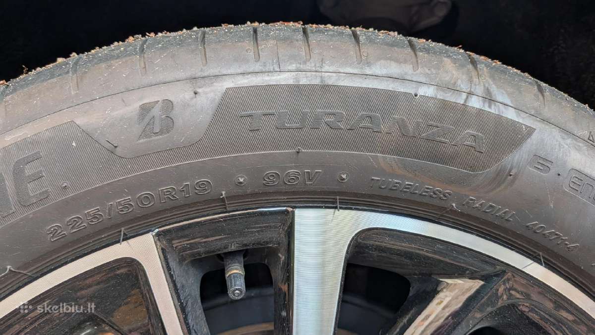 Bridgestone Turanza 6 225/50 R19 - nuotraukos Nr. 2