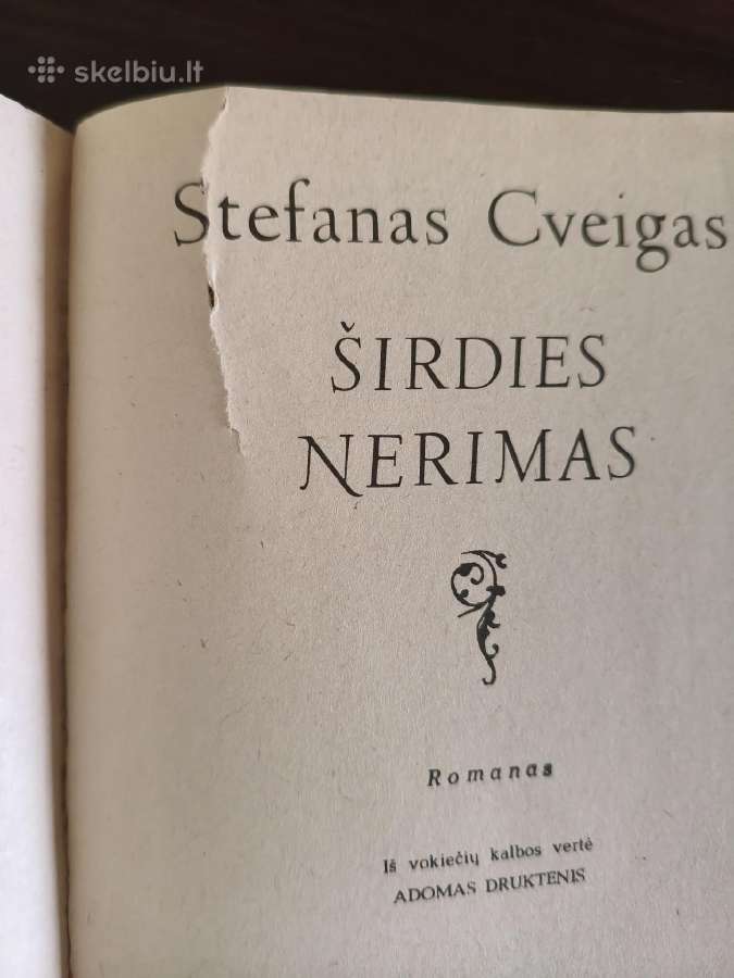 Stefanas Cveigas "Širdies nerimas" - nuotraukos Nr. 6