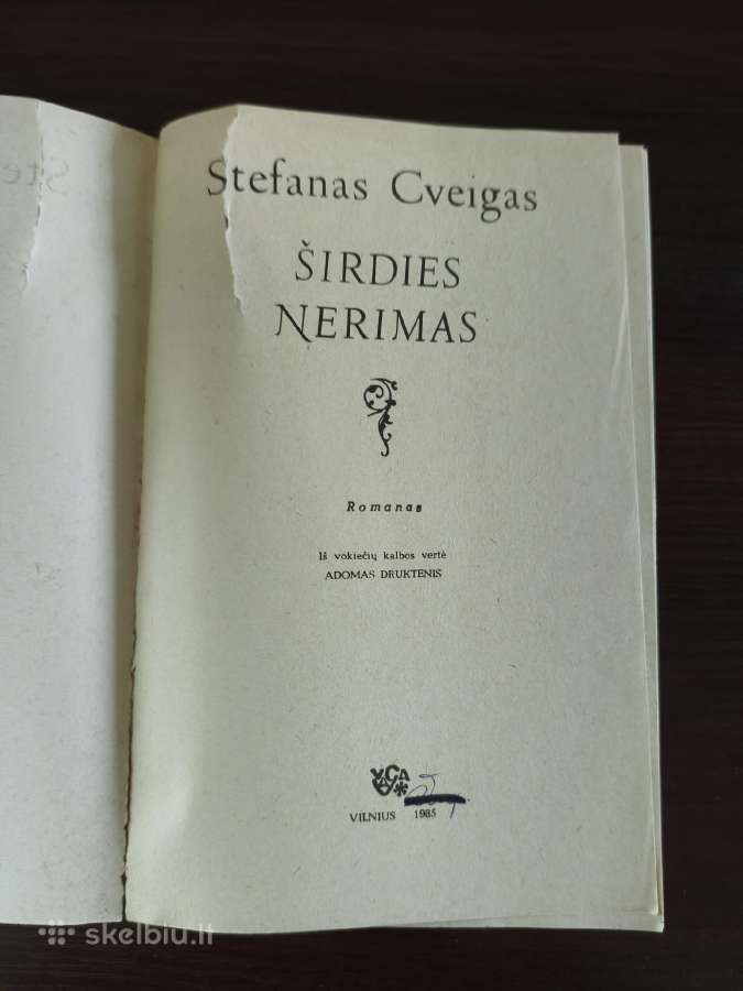 Stefanas Cveigas "Širdies nerimas" - nuotraukos Nr. 7