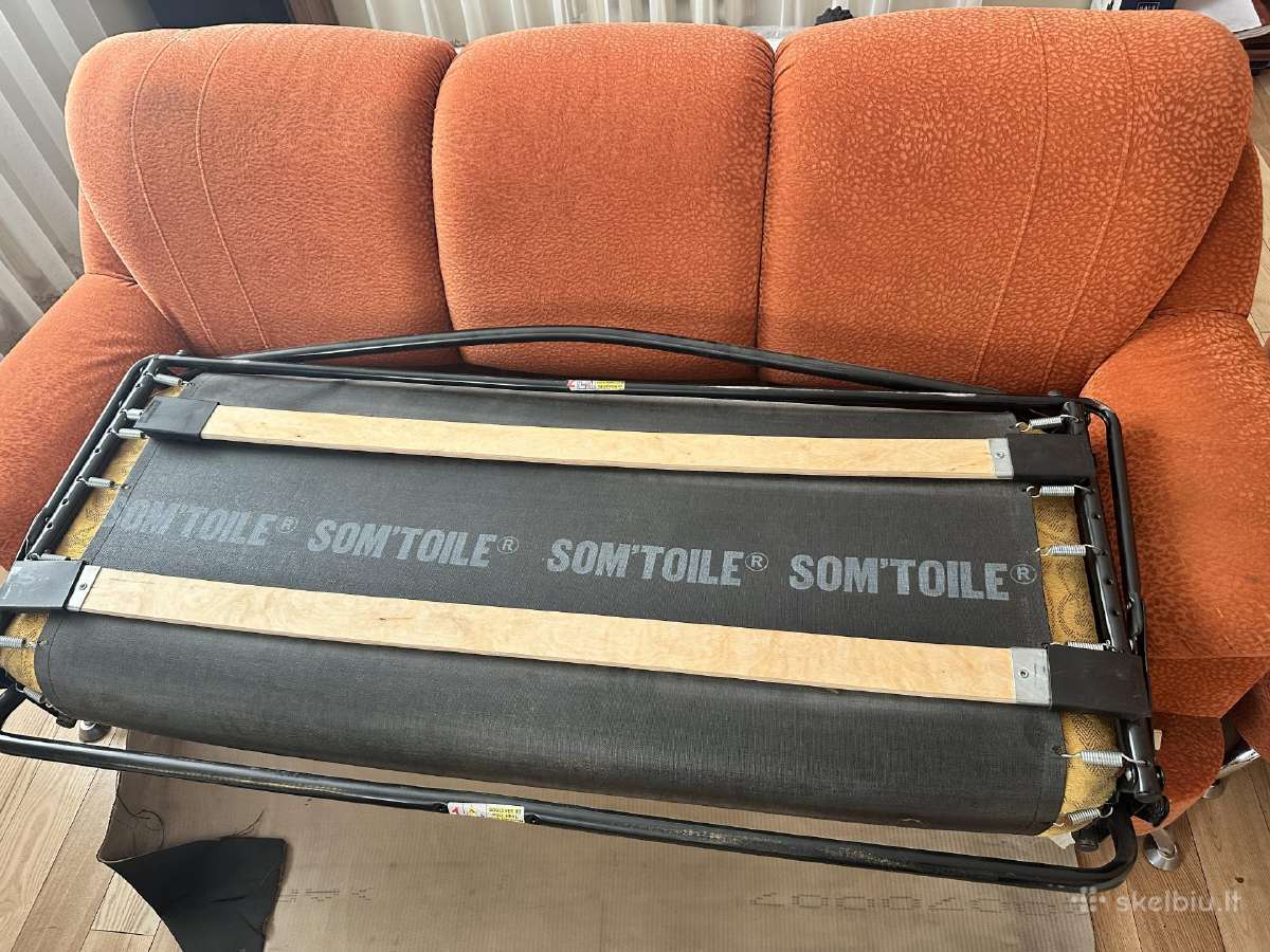 Triviete sofa (miegama dalis) + fotelis - nuotraukos Nr. 2