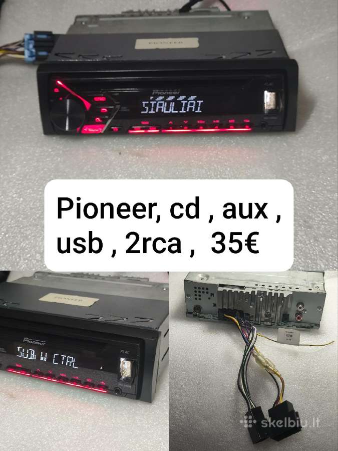 Automagnetola bluetooth, Usb, tel.laikiklis - nuotraukos Nr. 8