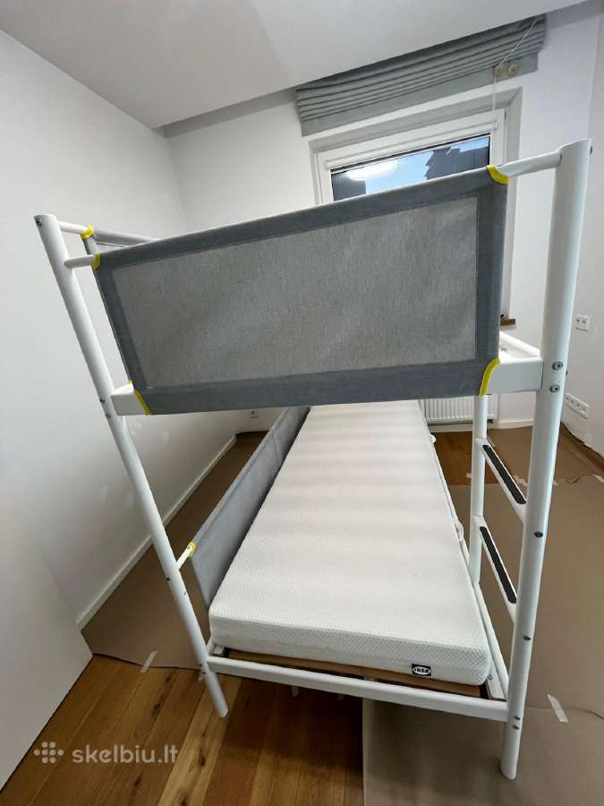 Ikea dviaukštė lova su grotelėmis - nuotraukos Nr. 2